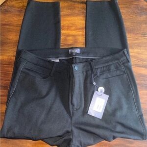 NYDJ  Ponte Knit Studded Side Seam-embellished Pants Size 16 $119 MSRP